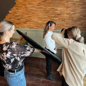 Fotoshoot Kleurkamer Alyssa behind the scenes in Wormer, Wormerland, Zaanstad
